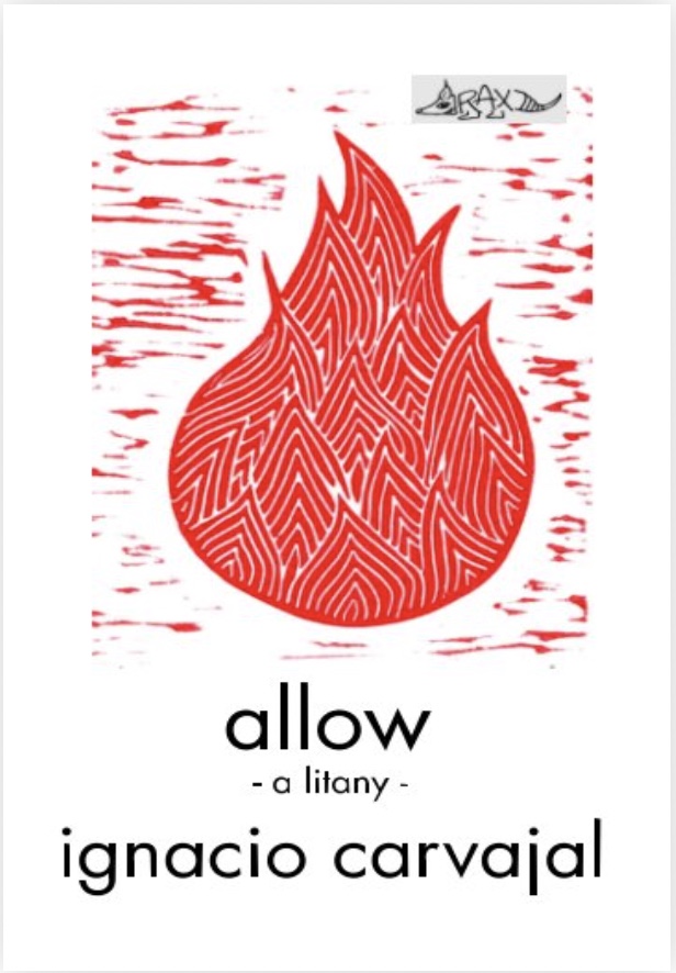 allow: a litany book cover by Ignacio Carvajal